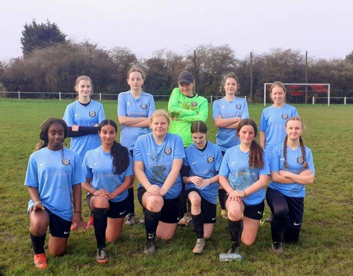 Dunton and Broughton v Rugby Town U16 - Rugby Town Girls and Women FC